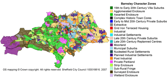 Barnsley Character Zones