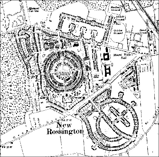 Figure 2: New Rossington village shows most of the characteristic features of this zone.