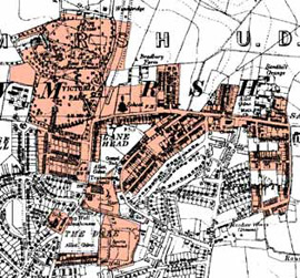 Figure 3c: ‘Ryecroft and Sandhill, Rawmarsh’ character area in 1938