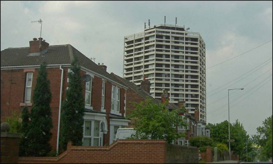 Figure 3: Beeversleigh Flats, Clifton Lane.