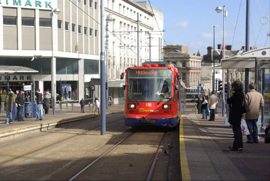 Castle Square Tram Stop, Sheffield