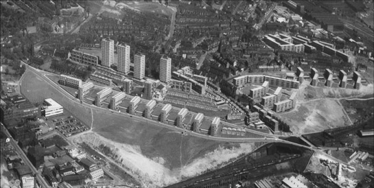 Figure 4: The Woodside / Burngreave Estate shortly after construction in the 1960s © SCC