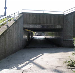 Figure 3: A surviving subway crossing under Charter Square © 2006 SYAS  