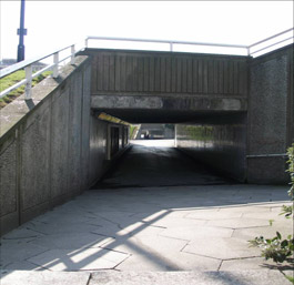 Figure 3: A surviving subway crossing under Charter Square © 2006 SYAS