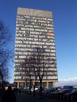 The infamous Arts Tower
